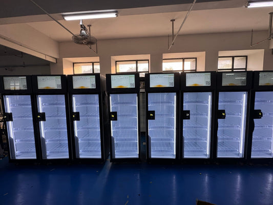 AI Fridges Ready to Ship to Europe | Proven Smart Vending Solution