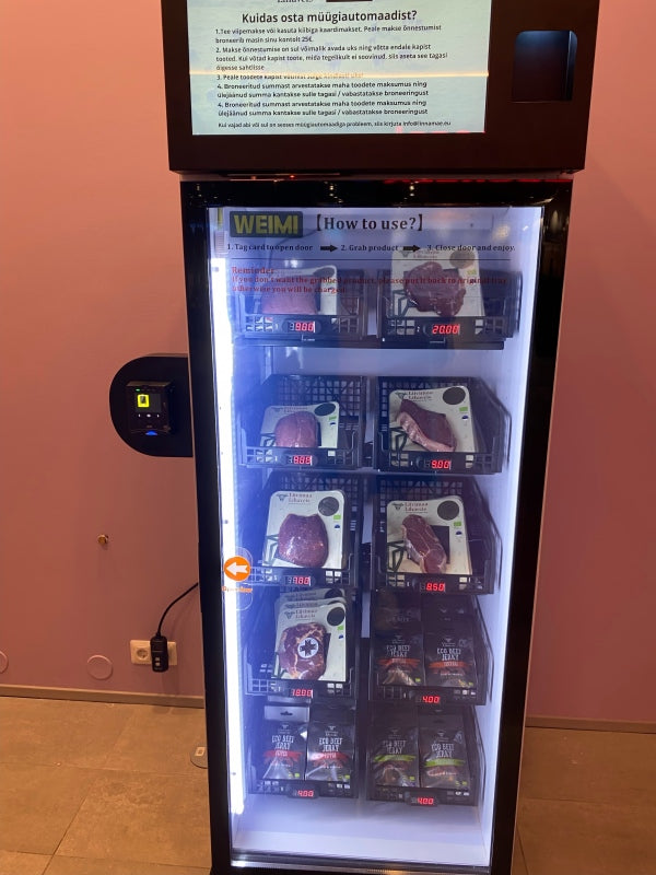 AI Vending Freezer for Frozen Food