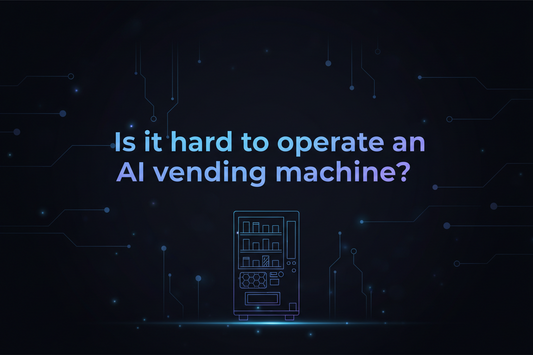 Is it hard to operate an AI vending machine