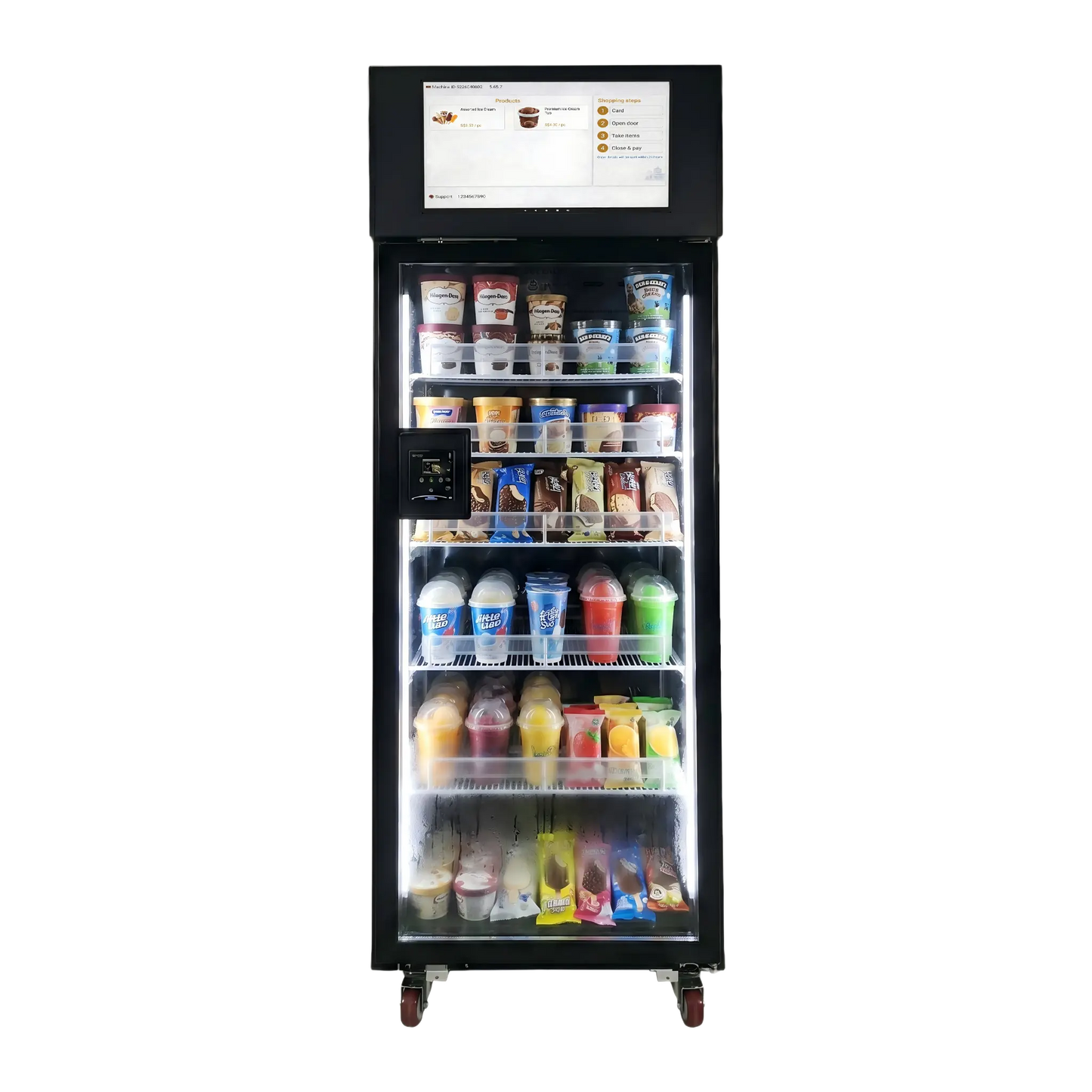 WEIMI AI vending freezer for sale 