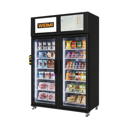 WEIMI Combo AI Vending Machine Freezer & Cooler for sale
